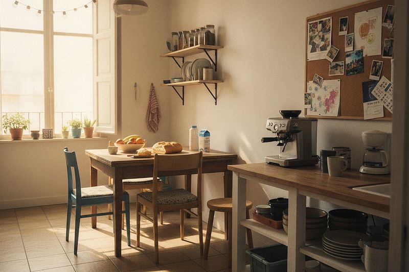 Cocina de un piso compartido (imagen ilustrativa)