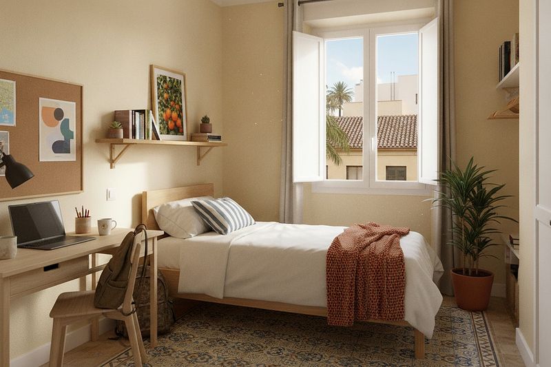Habitación en piso compartido (imagen ilustrativa)